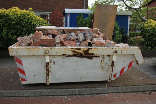 Professional office clearance team at work in Hammersmith