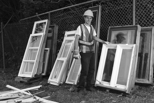 Residents disposing of furniture in Hammersmith
