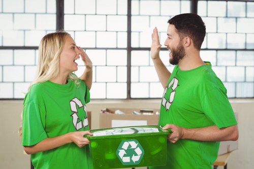 Recycling and waste management during house clearance